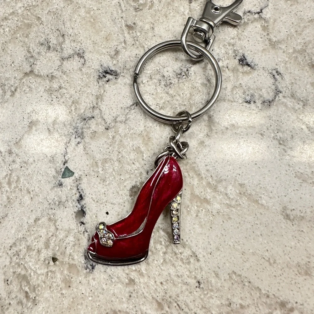 High Heel Pink Keychain‎